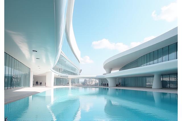 Ciudad de las Artes y las Ciencias en Valencia, arquitectura futurista