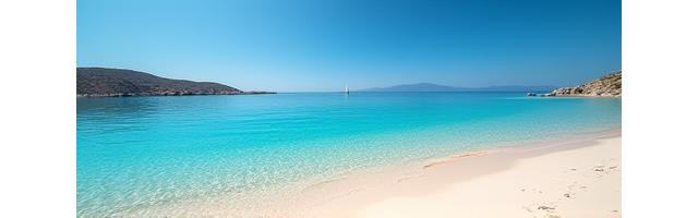 Playas de arena blanca y aguas turquesas en Baleares